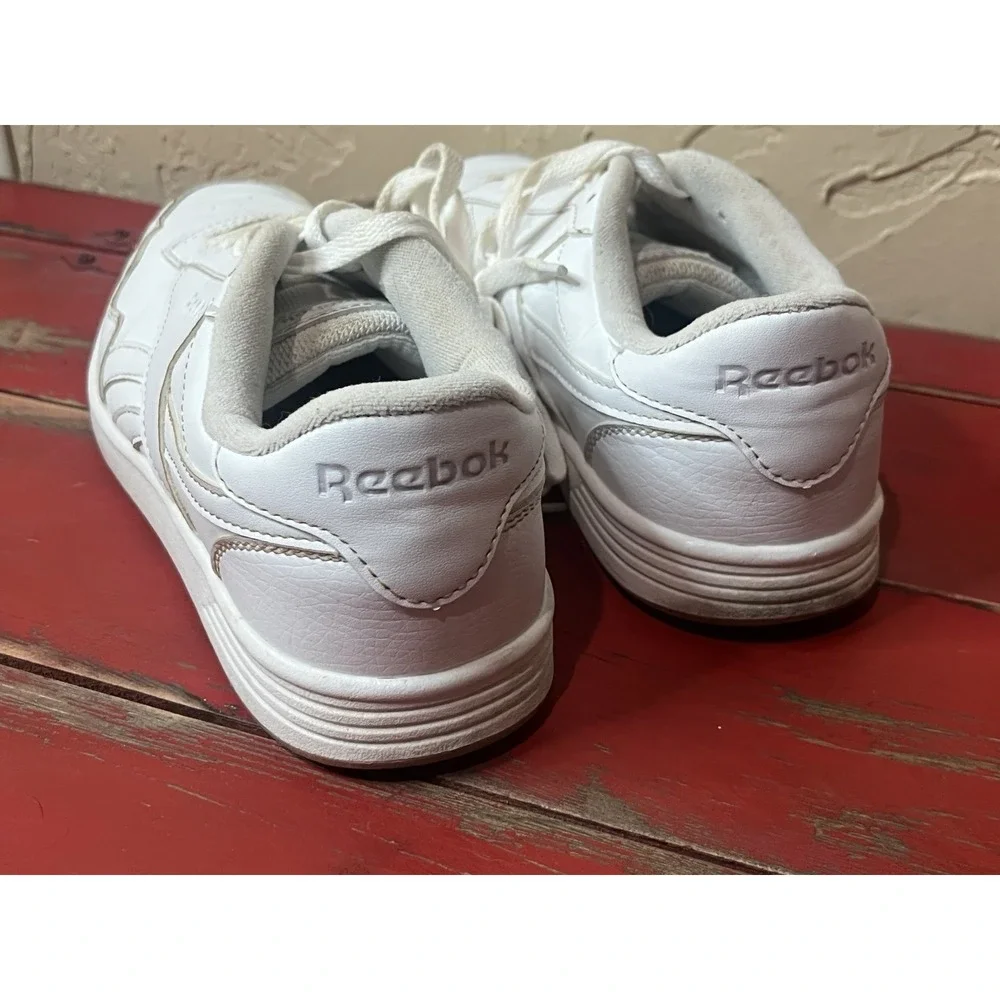 Reebok Classic Galaxy 7 Run Sneakers Mens sz.6 White Leather Comfort Retro Shoes